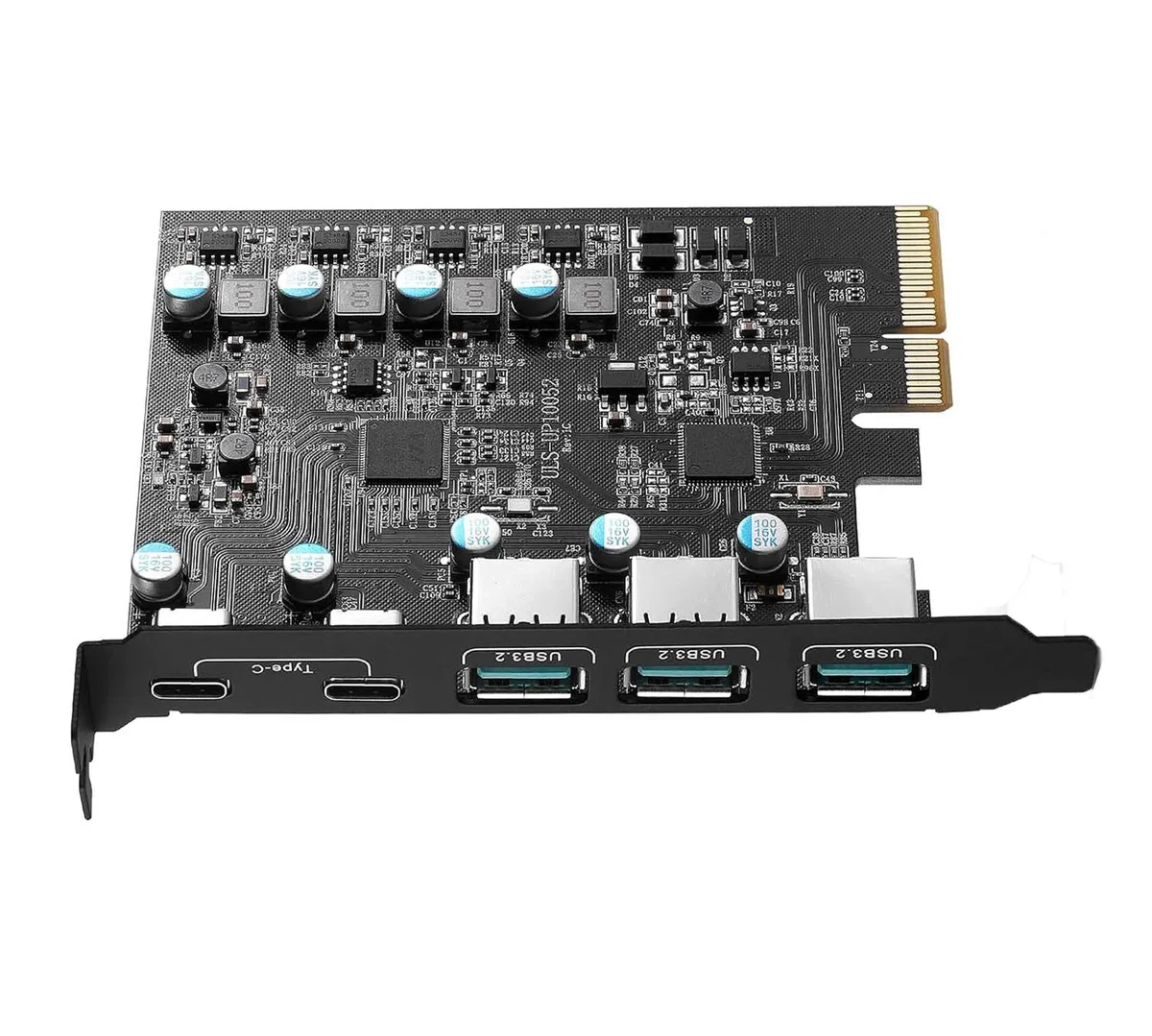 ESTONE ESTONE PCIE23A2C3.2 PCIe USB 3.2 5-Port Card (2C/3A) — preces foto