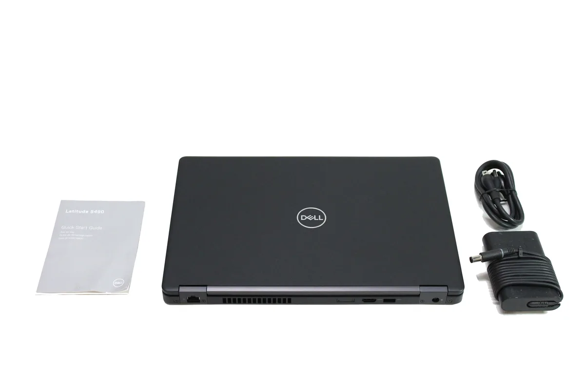 Dell Latitude 5490 14 inch laptop matte dark grey finish