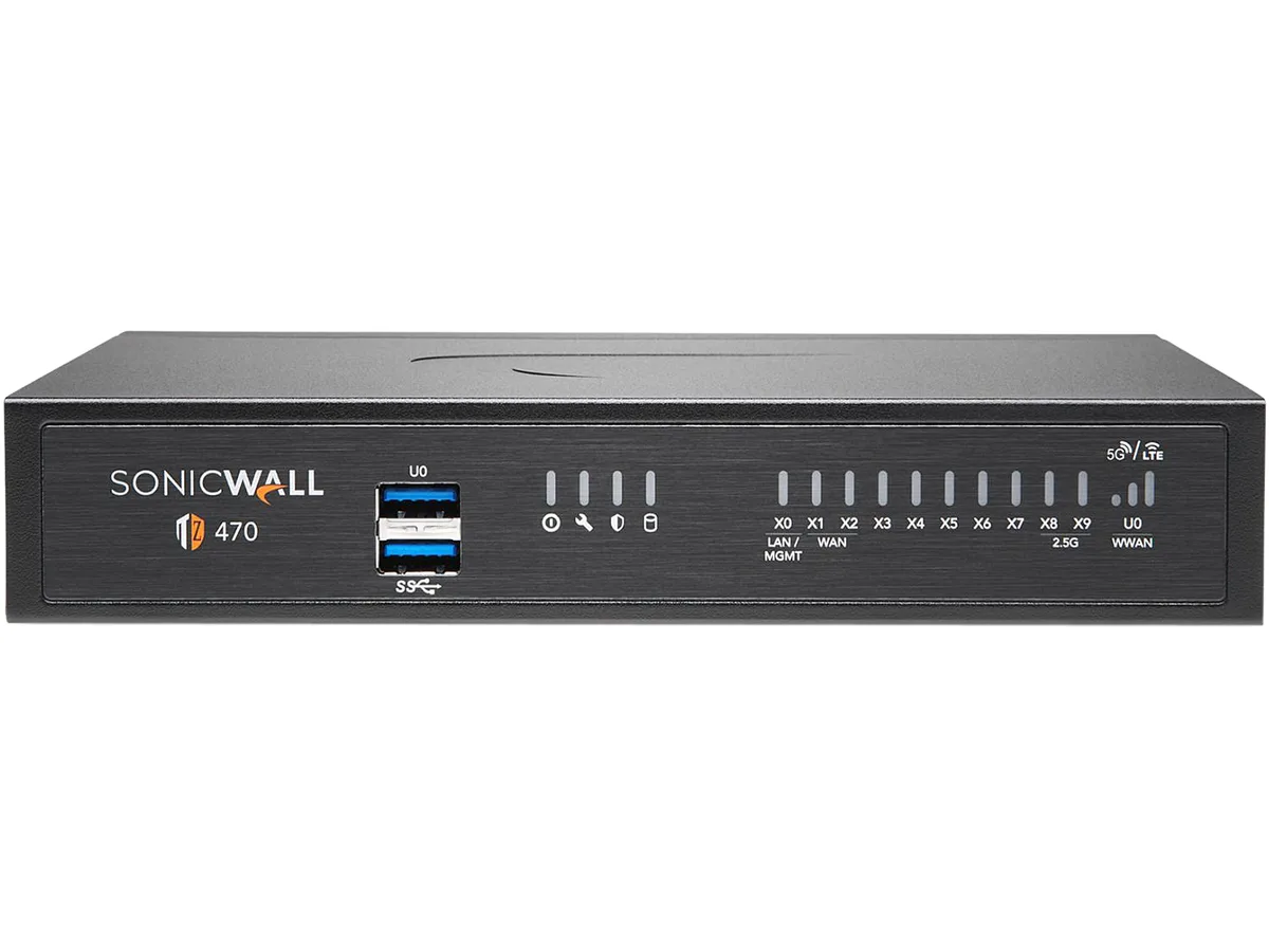 SonicWall SonicWall TZ 470 firewall appliance 02-SSC-6794 — صورة المنتج
