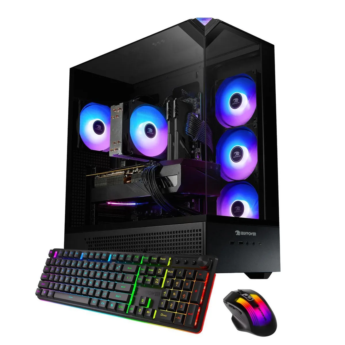 iBUYPOWER iBUYPOWER EBA7N56T05 gaming PC Ryzen 7 8700F RTX 5060Ti 16GB 32GB DDR5 2TB NVMe — fotografia produktu