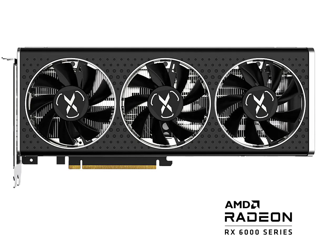 XFX XFX RX-66XT8TBDQ SPEEDSTER MERC308 Radeon RX 6600 XT graphics card — product photo