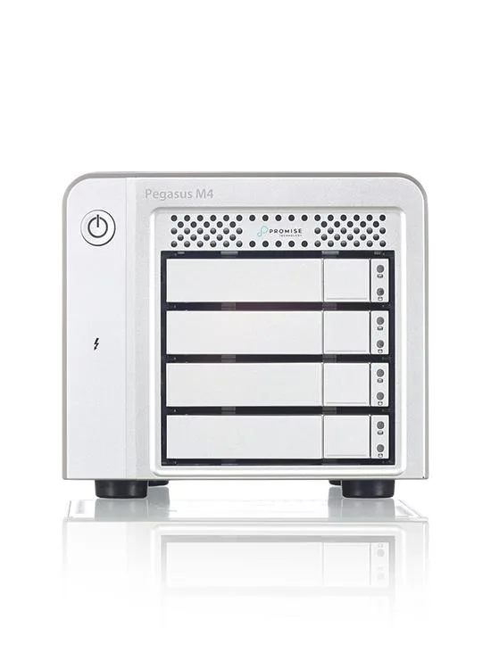Promise Technology Promise Technology Pegasus M4 16TB 4-Bay Thunderbolt 3 SSD RAID Enclosure — Produktfoto