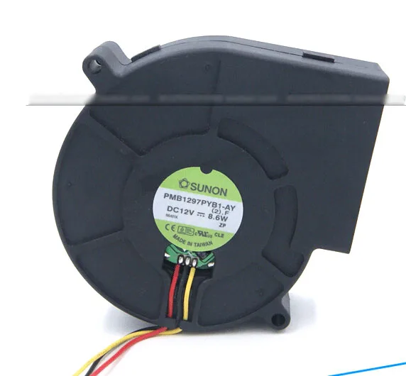 OEM Industries OEM Industries PMB1297PYB1-AY 97mm Ball Bearing Fan 12V .7A 3-Pin — produktbild