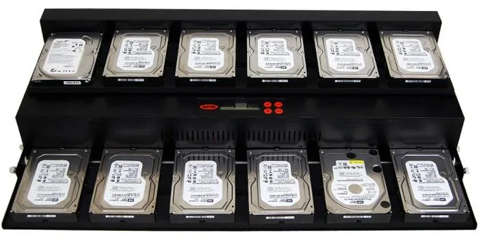 Systor Systor 1:11 SATA Hard Drive Duplicator &amp; Sanitizer 150MB/s 600W — תמונת המוצר