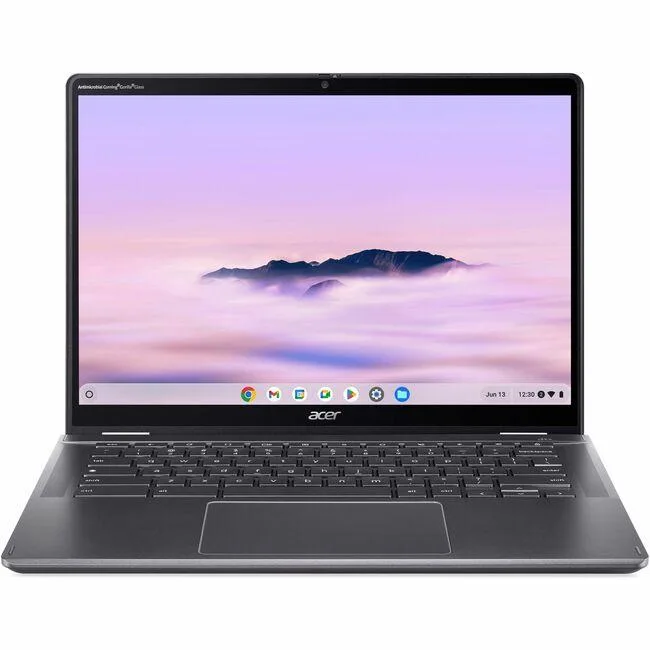 Acer America Acer America NX.JJ5AA.001 Chromebook Plus Spin 514 14" Touchscreen Intel Core 3 100U 16 GB 256 GB SSD — foto produk