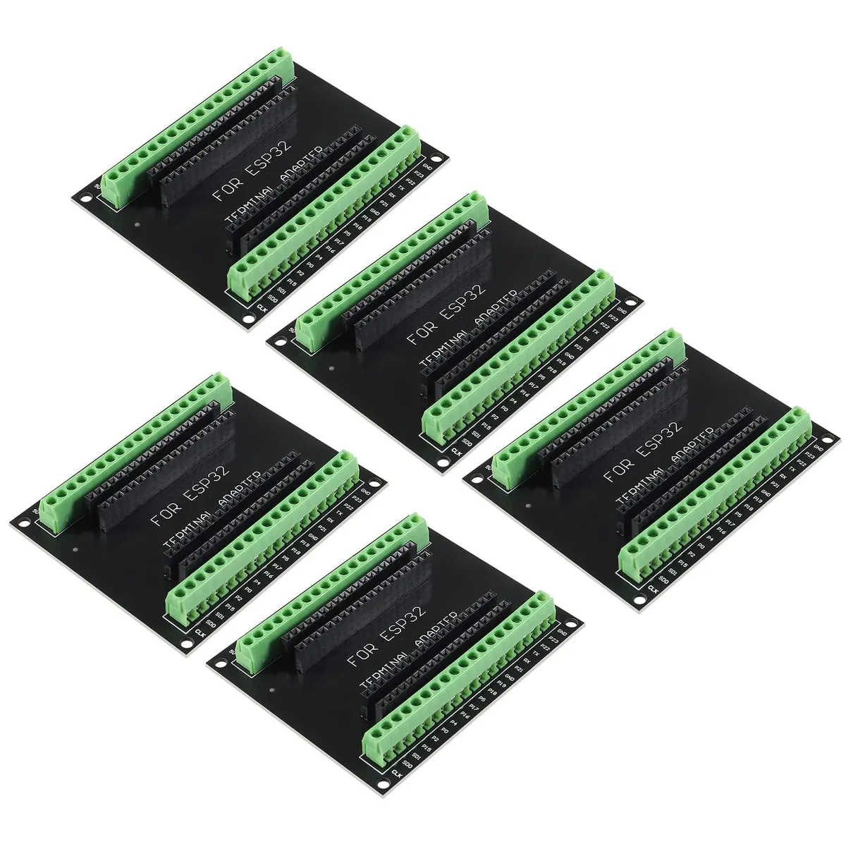 KEHIPI KEHIPI 5PCS ESP32 Breakout Board GPIO 1 into 2 for 38PIN No Mounting Hole Version Development Board — Produktfoto
