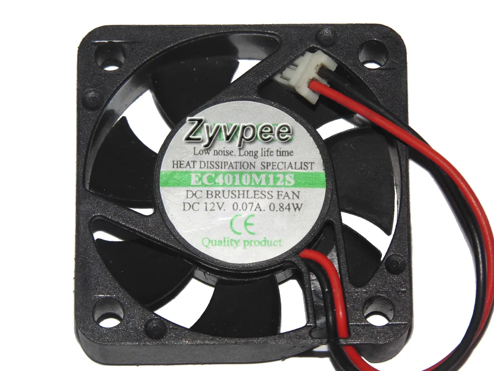 Zyvpee Zyvpee EC4010M12S 40mm 12V 0.07A 2-pin case fan — ürün fotoğrafı