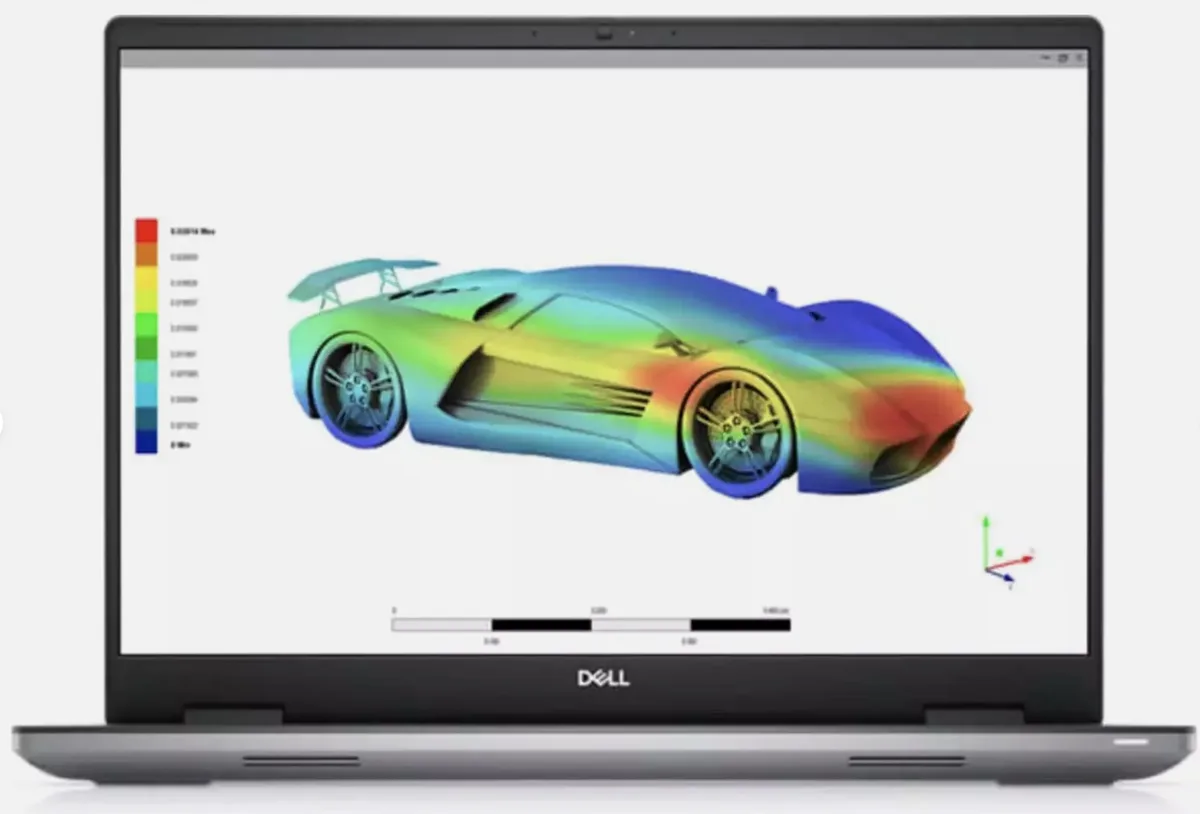 DELL DELL Precision 7670 Mobile Workstation business laptop i9-12950HX 64GB 1TB RTX A4500 16" UHD+ — Produktfoto