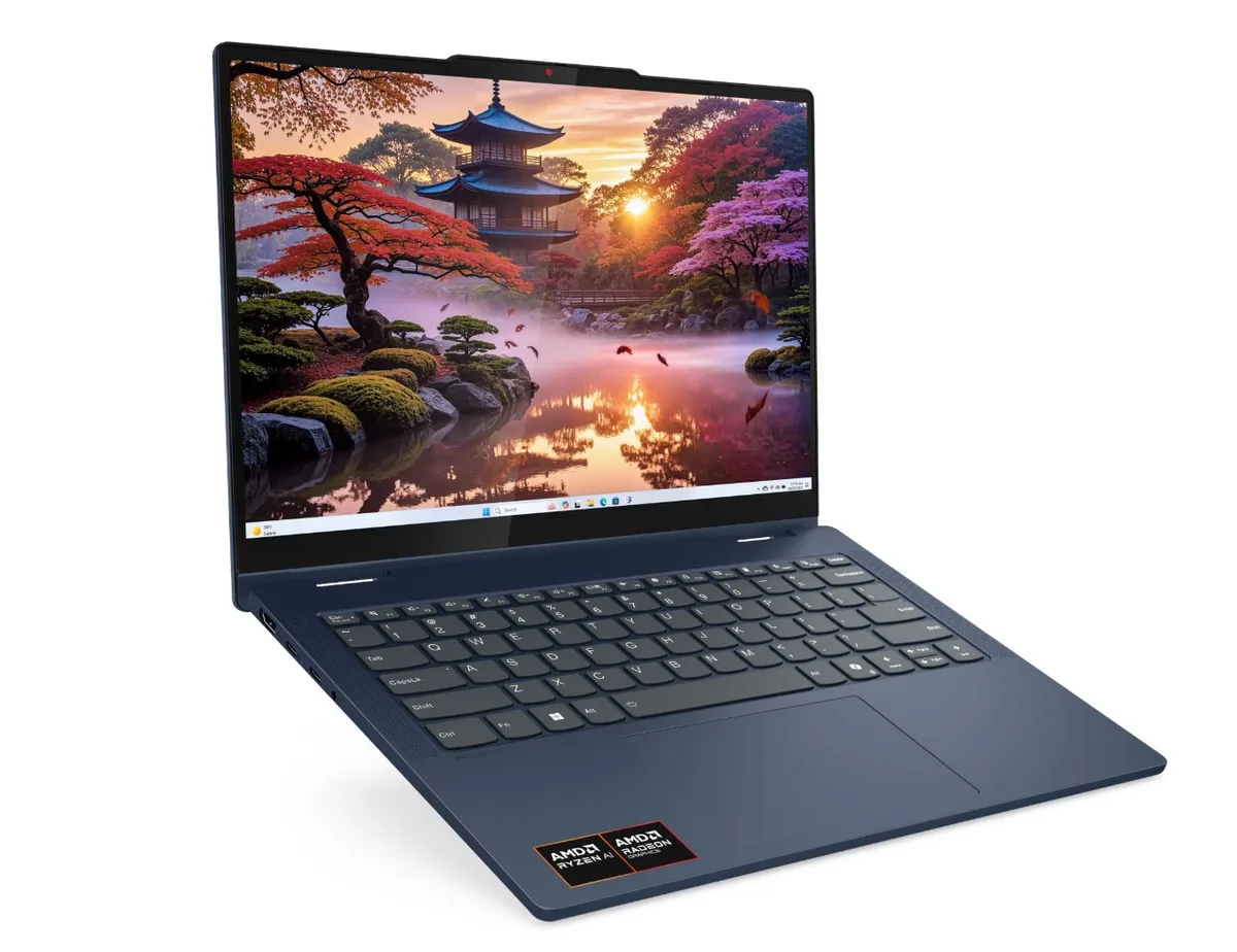 Lenovo Lenovo IdeaPad 5 2-in-1 Laptop Ryzen AI 7 350 16GB 1TB 14.0" Touchscreen Cosmic Blue LEN-83KT001YUS/RB — fotografija izdelka