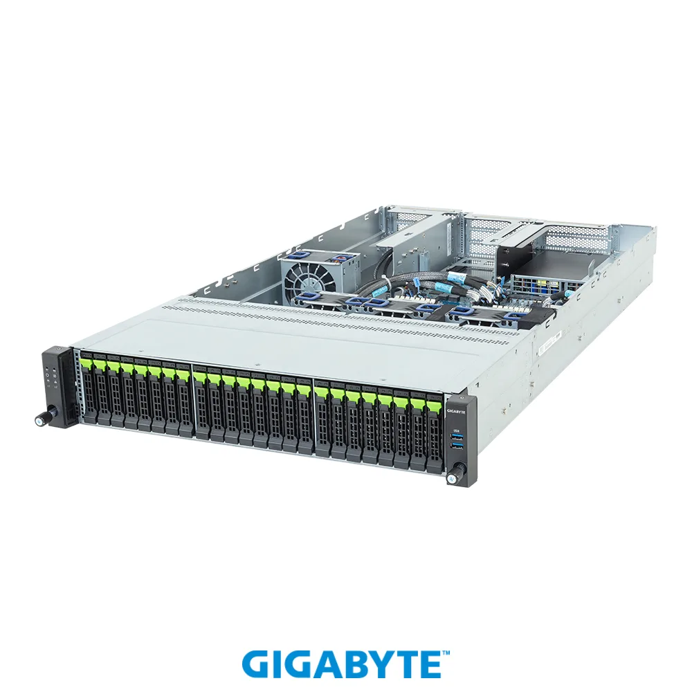 ABS ABS R264-SG3-AAJ1-6731E rack server Xeon 6731E 96-core 512GB DDR5 6.4TB NVMe RAID 10 10GbE — product photo