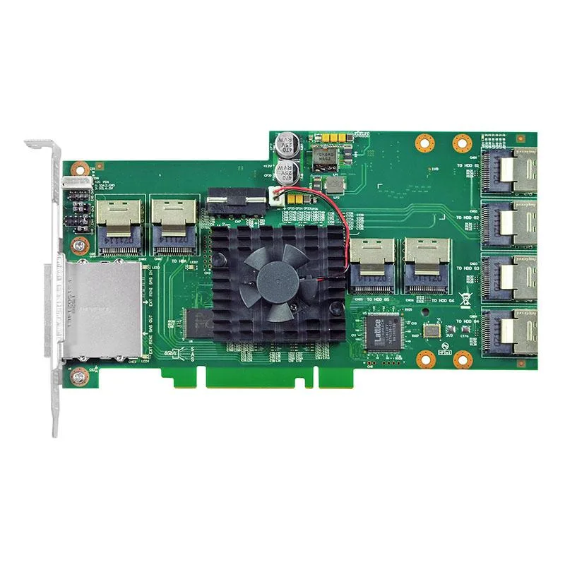 eshinreal eshinreal 4-Port SFF-8087/8088 SAS/SATA Expansion Card (SAS2X36) — ภาพสินค้า