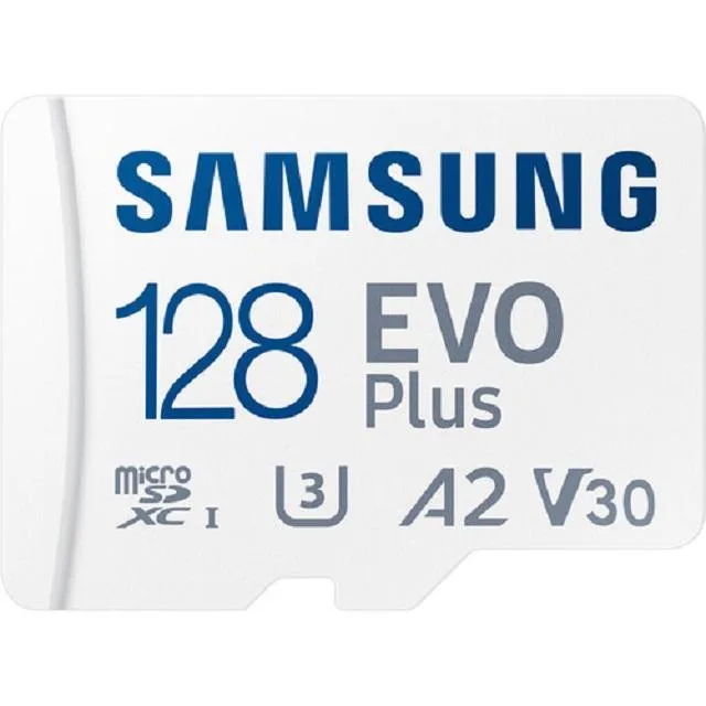SAMSUNG SAMSUNG EVO Plus 160MB/s microSDXC 128GB memory card — product photo