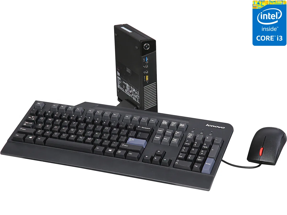Lenovo Lenovo ThinkCentre M73 Tiny 10AY0082US desktop PC i3-4150T 4GB DDR3 500GB HDD — photo du produit