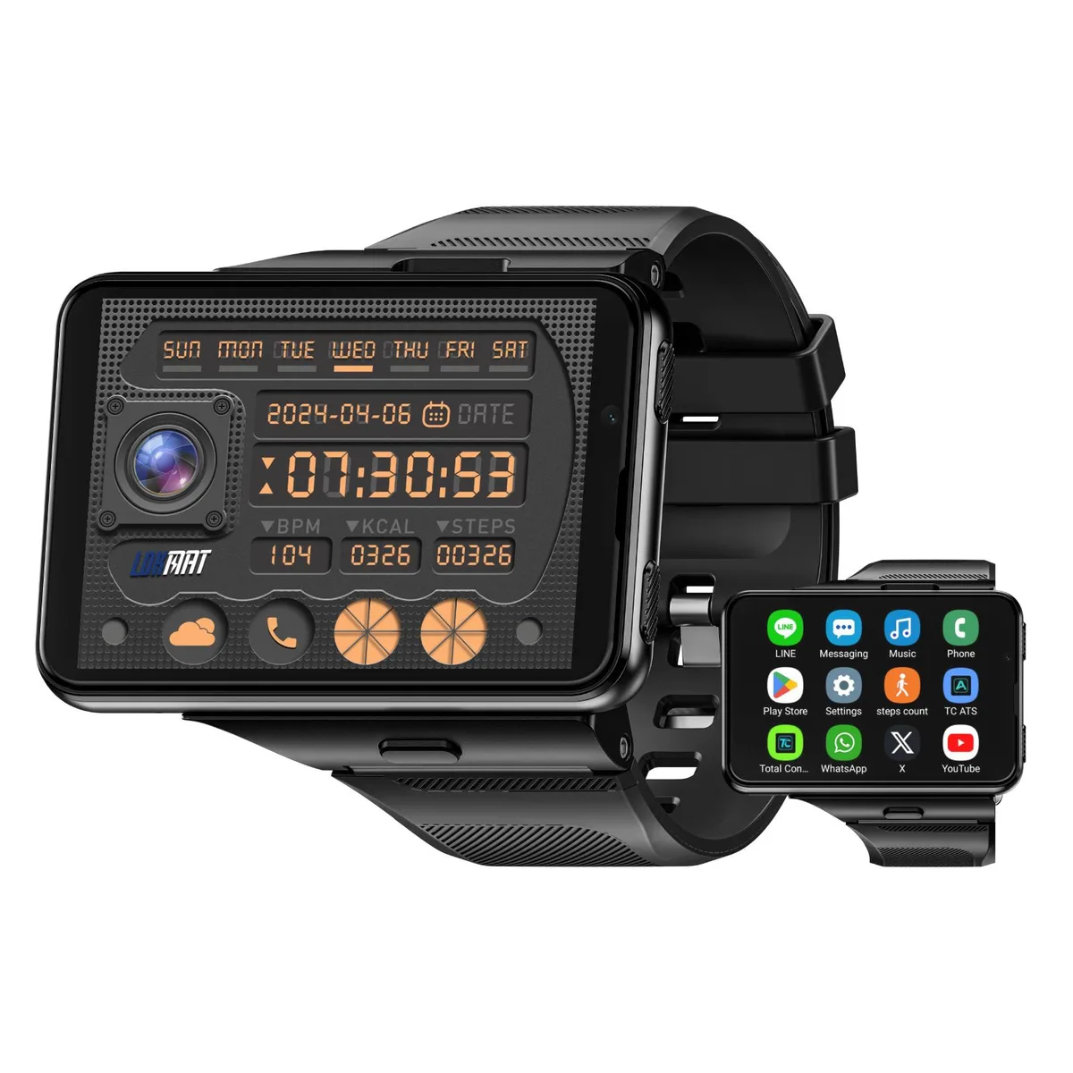 LOKMAT LOKMAT APPLLP MAX 2.88" 6GB 128GB Android 11 4G wearable technology — product photo