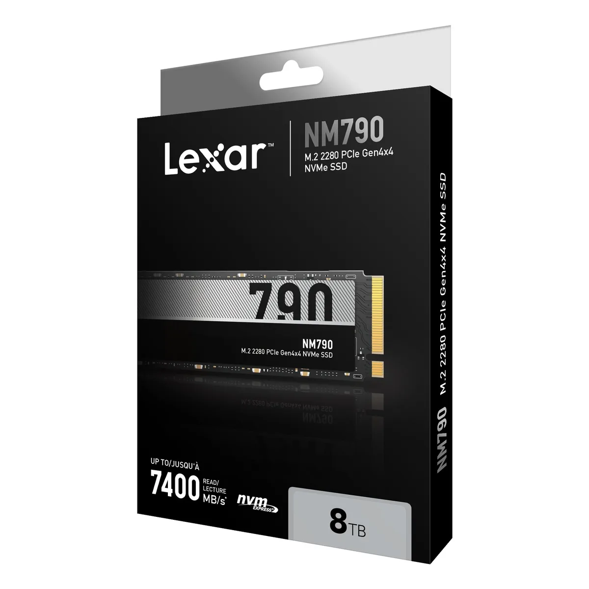 Lexar Lexar LNM-790 8TB M.2 2280 NVMe internal SSD — photo du produit