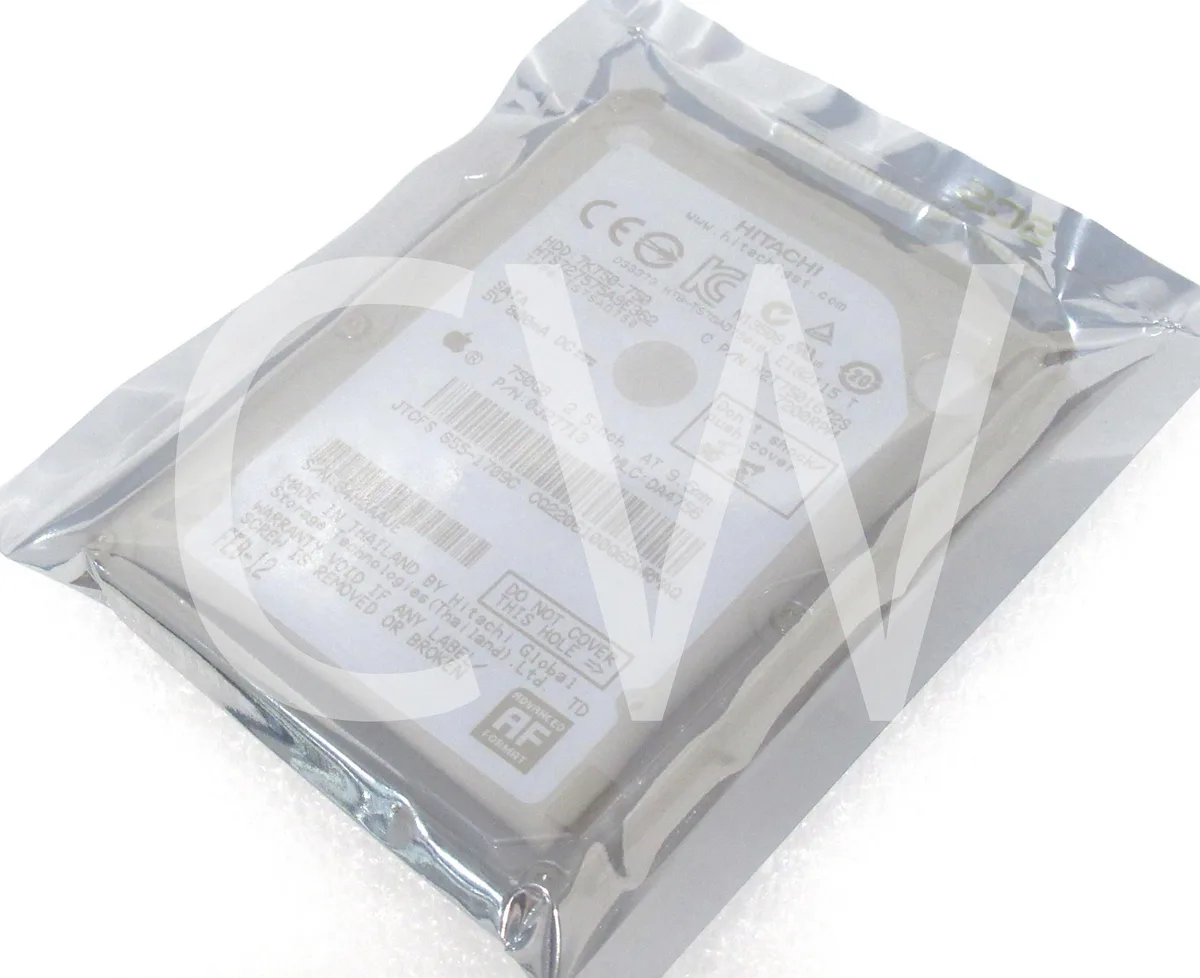 HGST HGST HTS727575A9E362 750GB 7200RPM 9.5MM 2.5" SATA internal hard drive — fotografia produktu