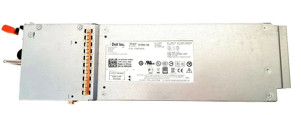 DELL DELL R0C2G SC200 SC220 700W server power supply — vörumynd