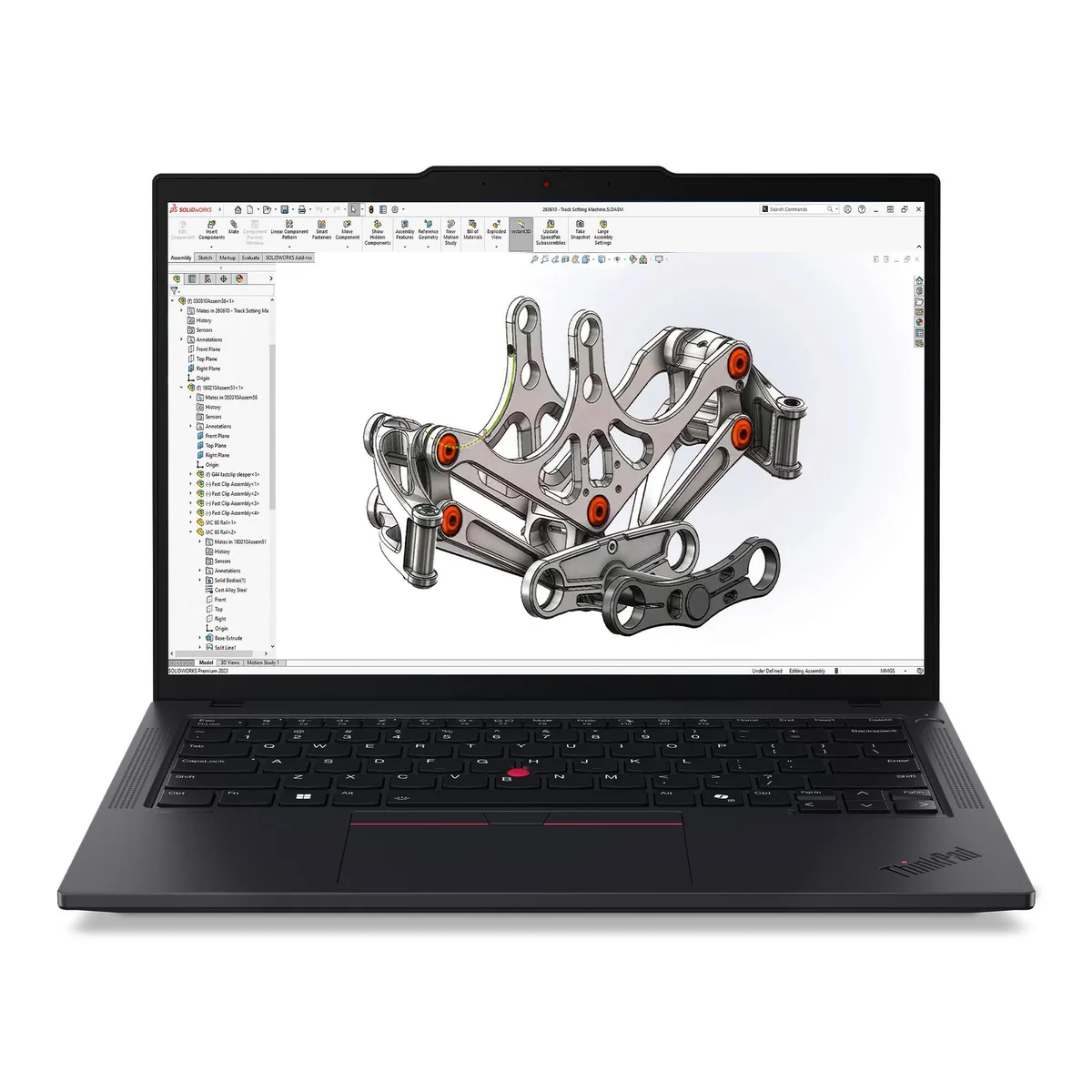 Lenovo ThinkPad P14s Gen 6 14 inch 2.8K OLED laptop in black finish
