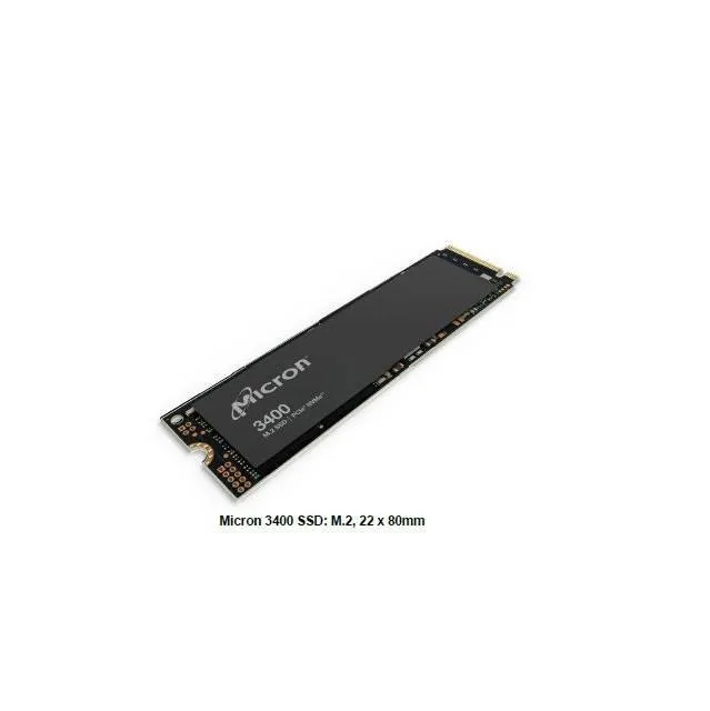 Micron Technology, Inc. Micron Technology, Inc. 3400 Series MTFDKBA2T0TFH-1BC1AA 2TB internal SSD — product photo