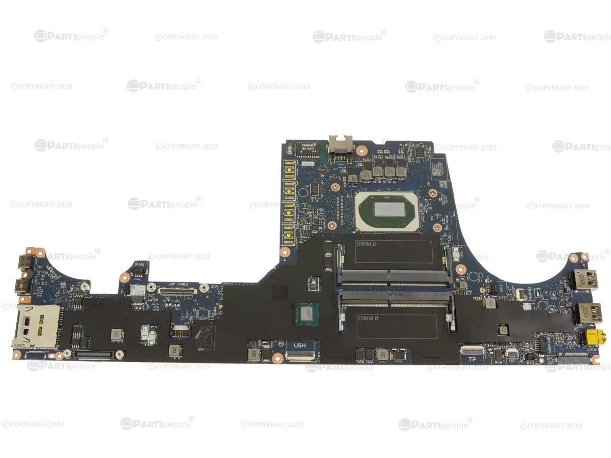 DELL DELL Precision 7540 Intel Motherboard DKGFW Xeon E-2276M 2.8GHz — photo du produit