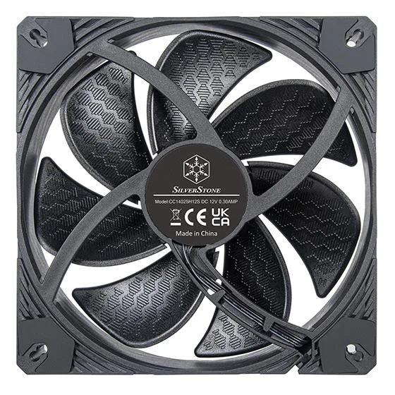 Black rectangular ATX power supply unit with semi-modular cables and a 140mm fan