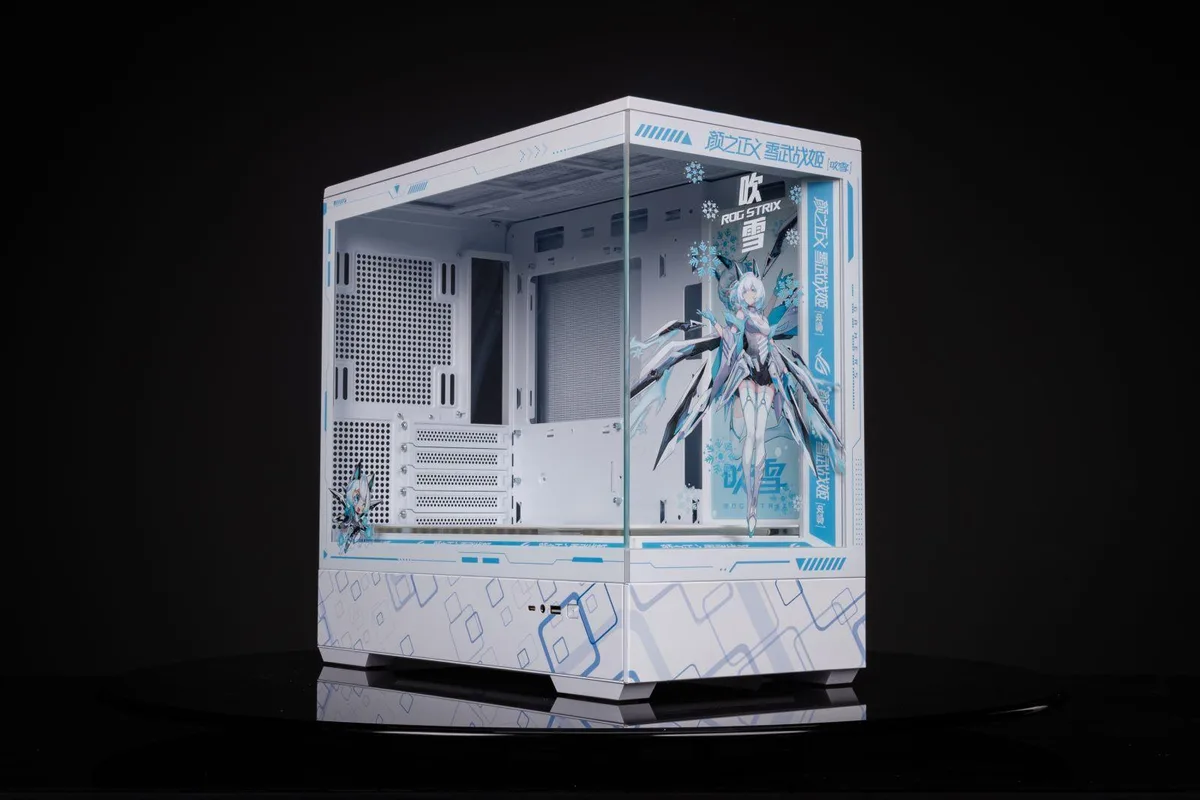 Corn Electronics Corn Electronics Arashi ChuiXue Custom Edition M-ATX/ITX PC case — product photo