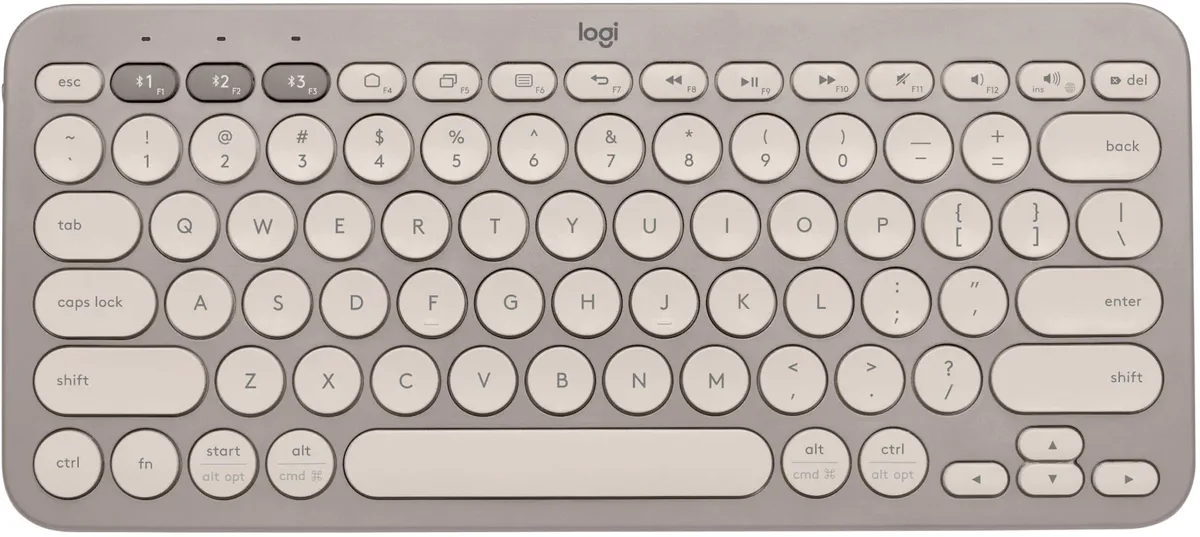 Logitech Logitech 920-011134 K380 Bluetooth Keyboard Sand — vörumynd