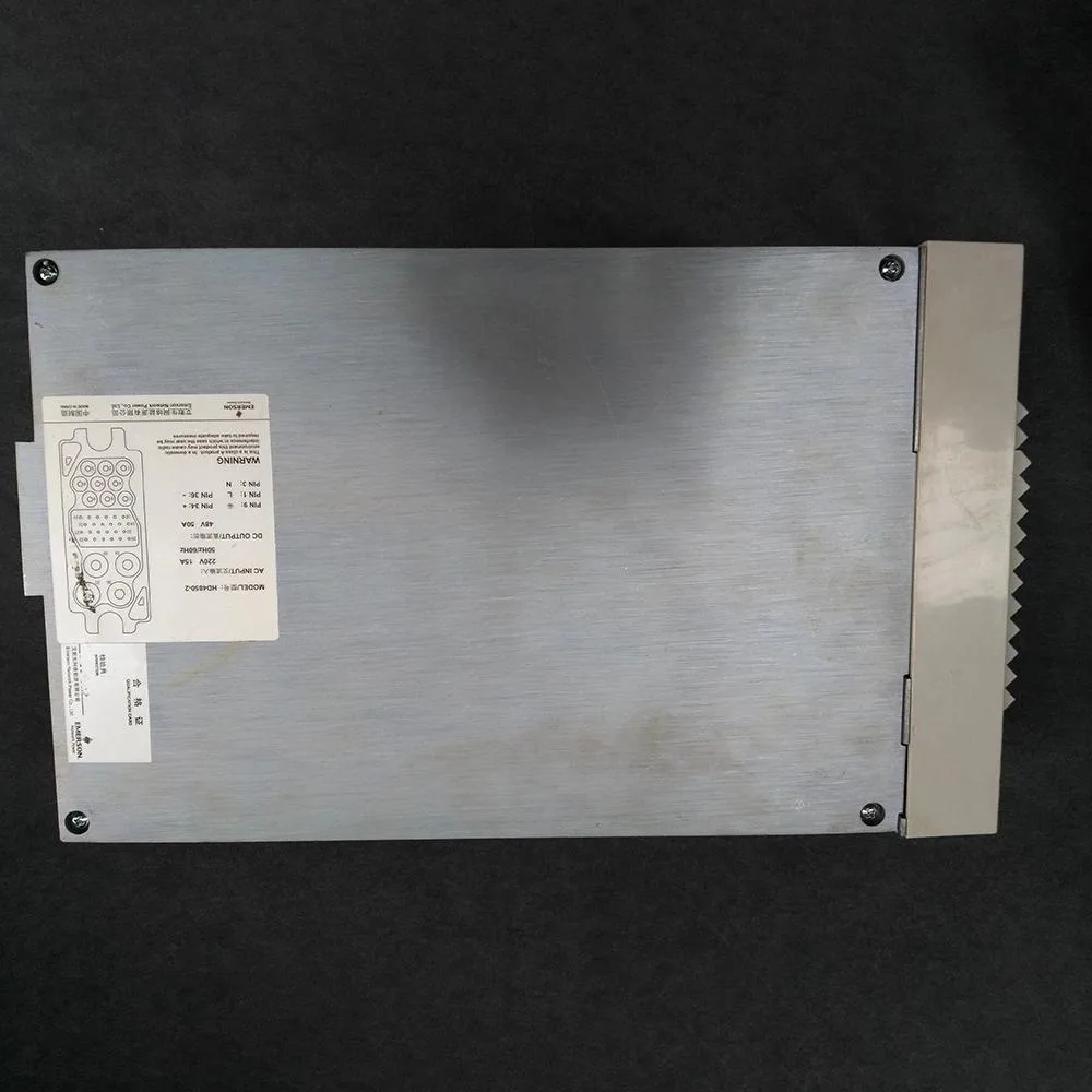 Rectangular ATX power supply unit in metal casing