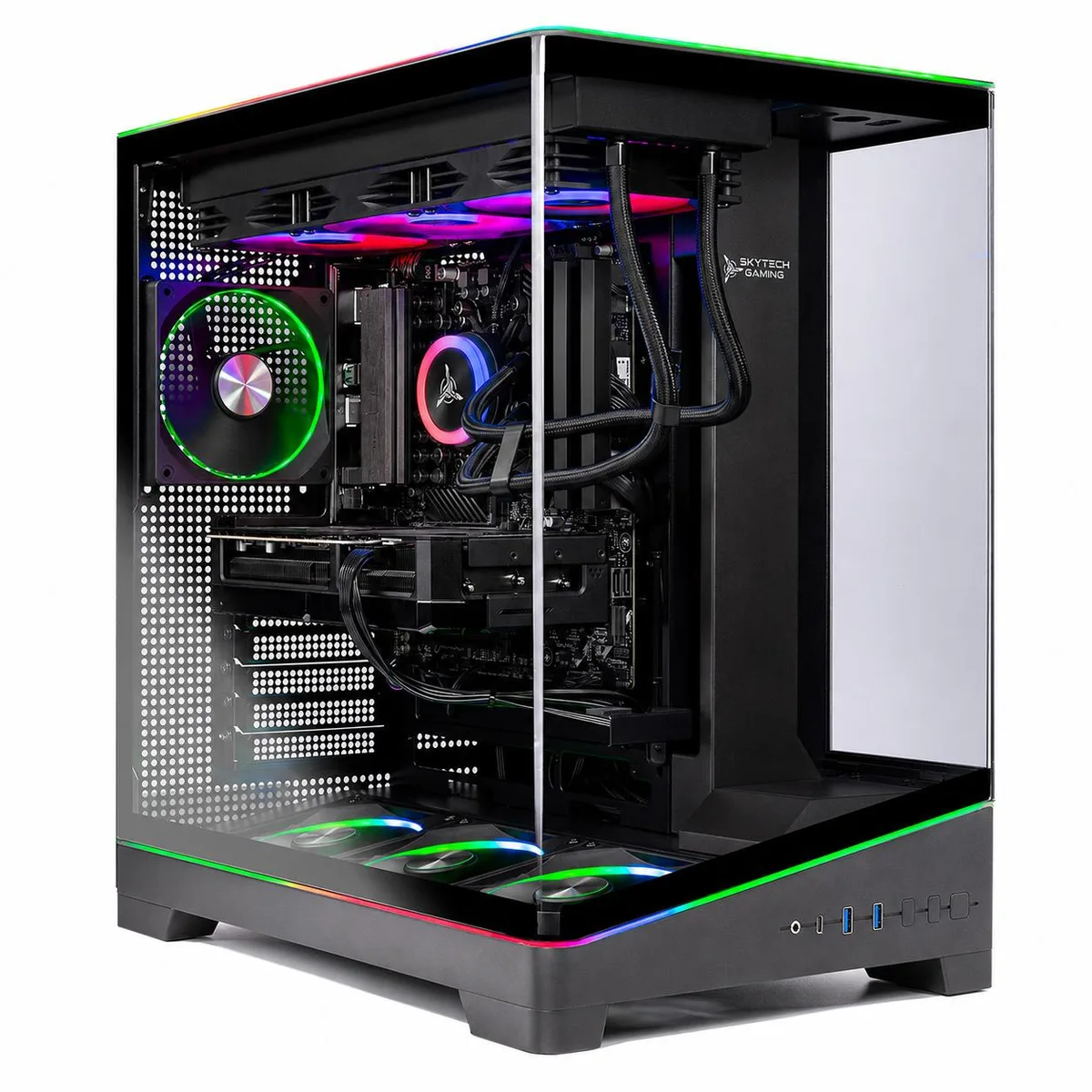 Skytech Skytech Harpy Ryzen 7 8700F RX 9070 XT 32GB 1TB gaming PC — product photo