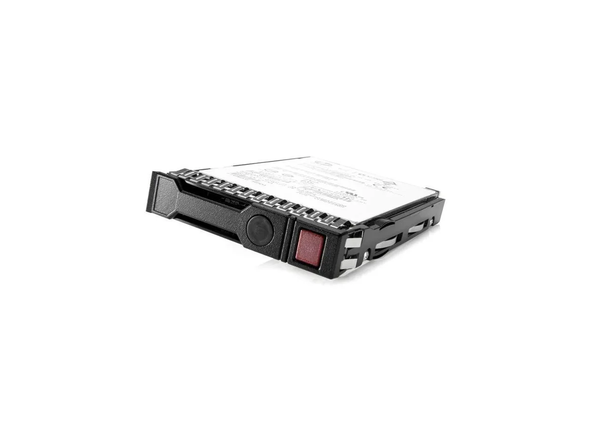 Silver 2.5 inch SAS hard drive with green circuit board