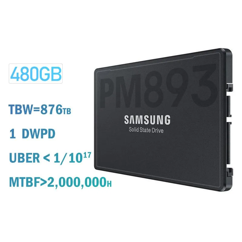 SAMSUNG SAMSUNG PM893 480GB 2.5" SATA internal SSD — product photo