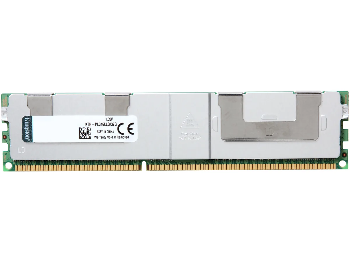 Kingston Technology Corp. Kingston Technology Corp. KTH-PL316LLQ/32G 32GB DDR3L 1600 LRDIMM server RAM — صورة المنتج