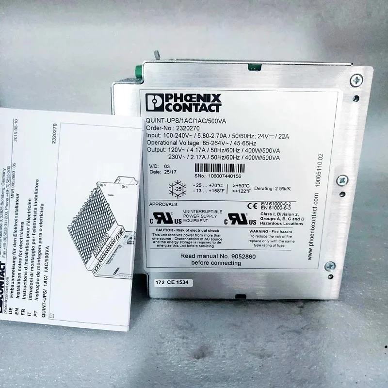 KHACHIMO KHACHIMO QUINT-UPS/1AC/1AC/500VA 500VA UPS — photo du produit
