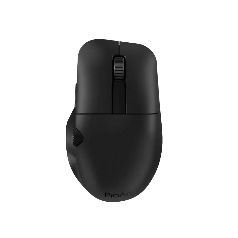 Star Black wireless gaming mouse, ergonomic shape, six programmable buttons