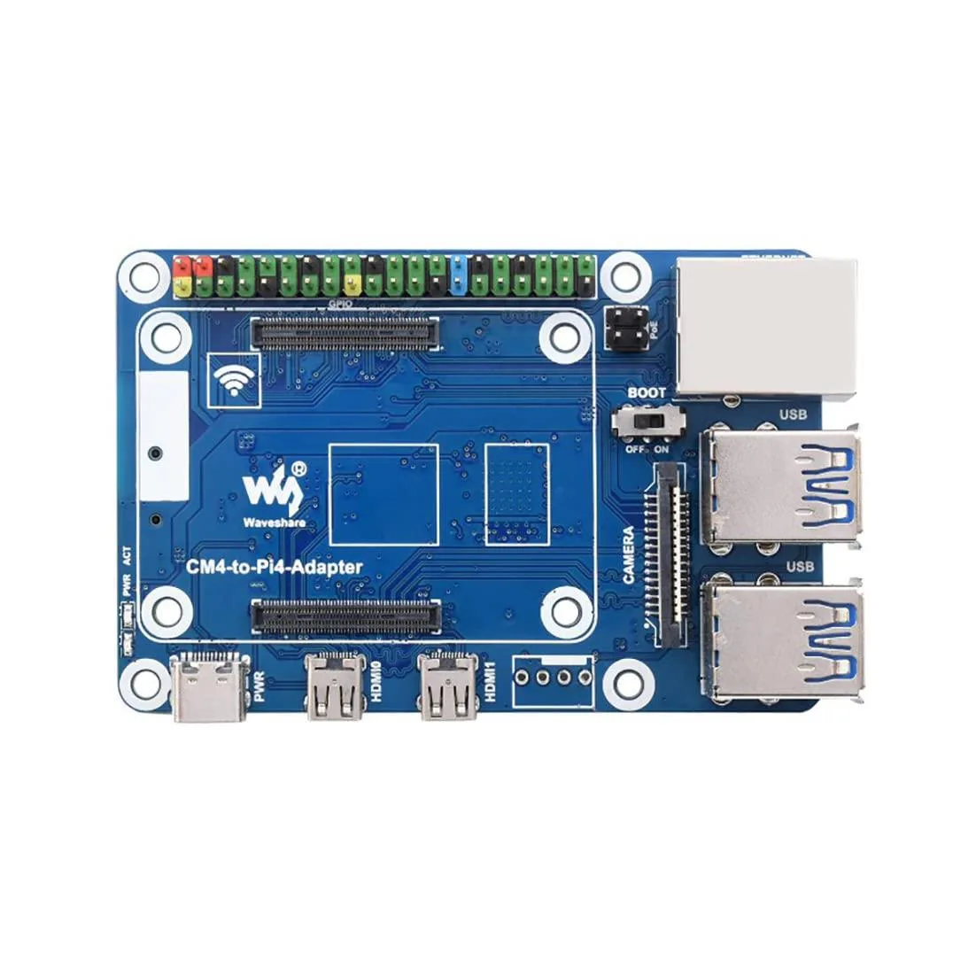 LORDWORLD LORDWORLD CM4 to Pi 4B Adapter USB 3.0 eMMC development board — foto produk