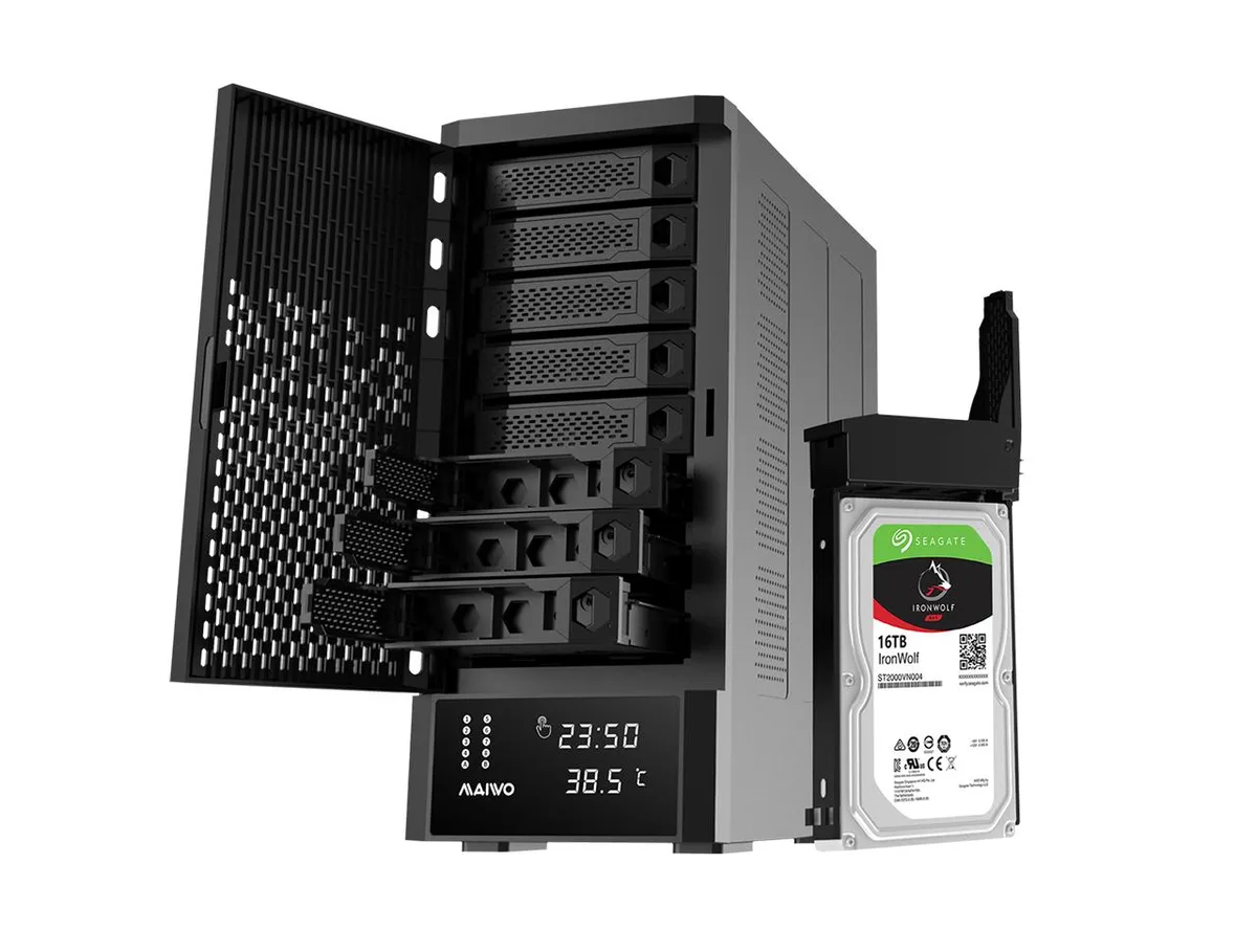 MAIWO MAIWO K8AC 8-Bay SAS/SATA RAID Enclosure — produktbild