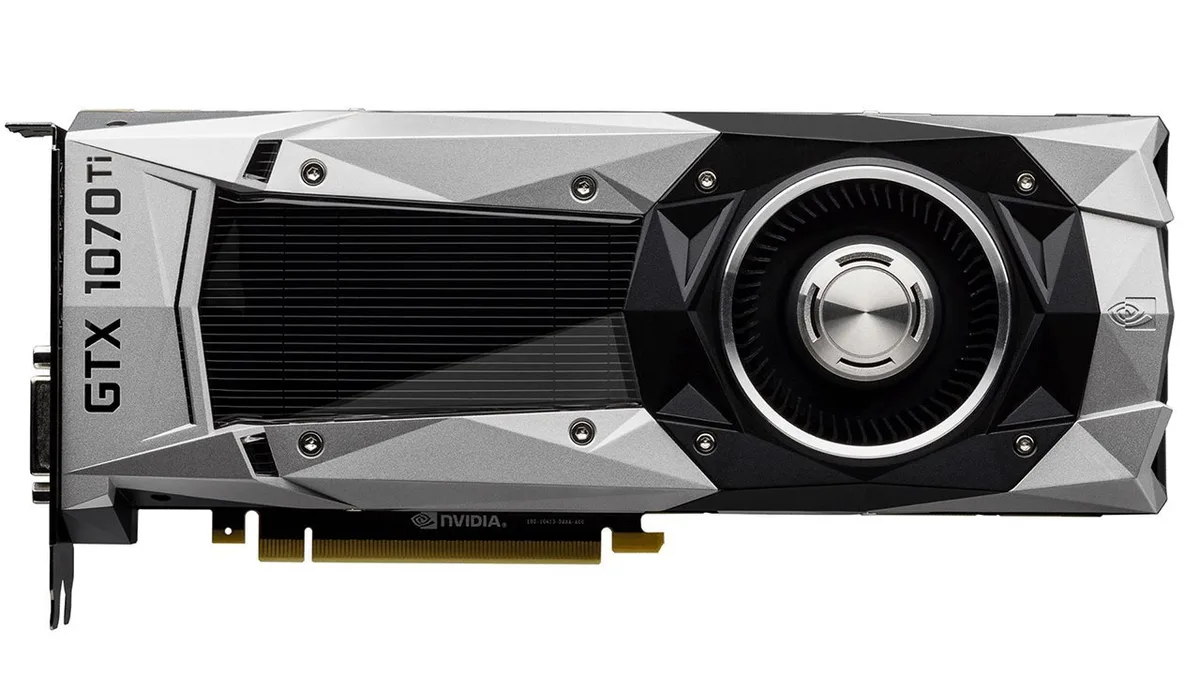 NVIDIA NVIDIA GeForce GTX 1070 Ti Founders Edition graphics card — photo du produit
