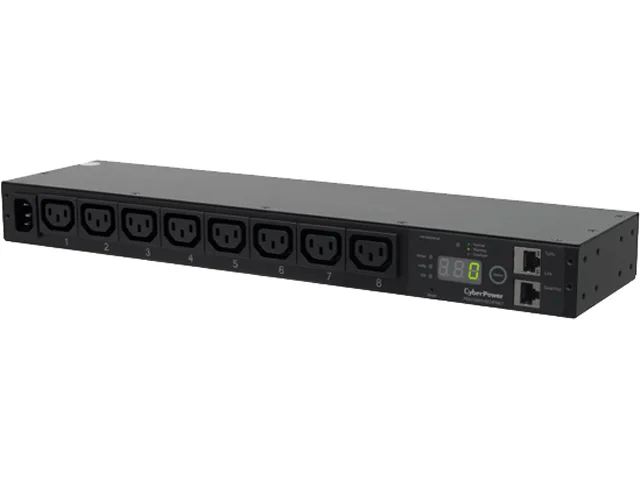 CyberPower CyberPower PDU15MHVIEC8FNET PDU 1U 15A 8×C13 C14 10ft — zdjęcie produktu