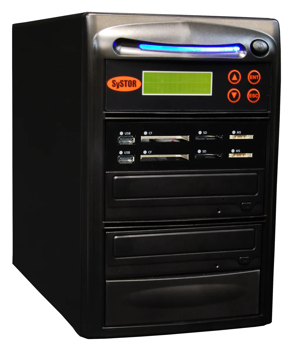 Systor Systor SYS-USBSDCF-BD-01 1-to-1 BDXL Flash &amp; Disc Duplicator — 商品写真