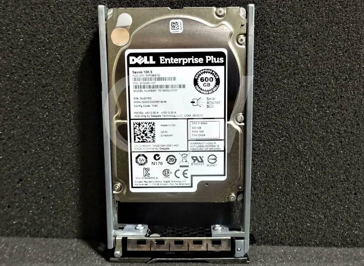 DELL DELL ST9600205SS 600GB 10000RPM 2.5in SAS 6Gb/s PS6210 — 제품 사진
