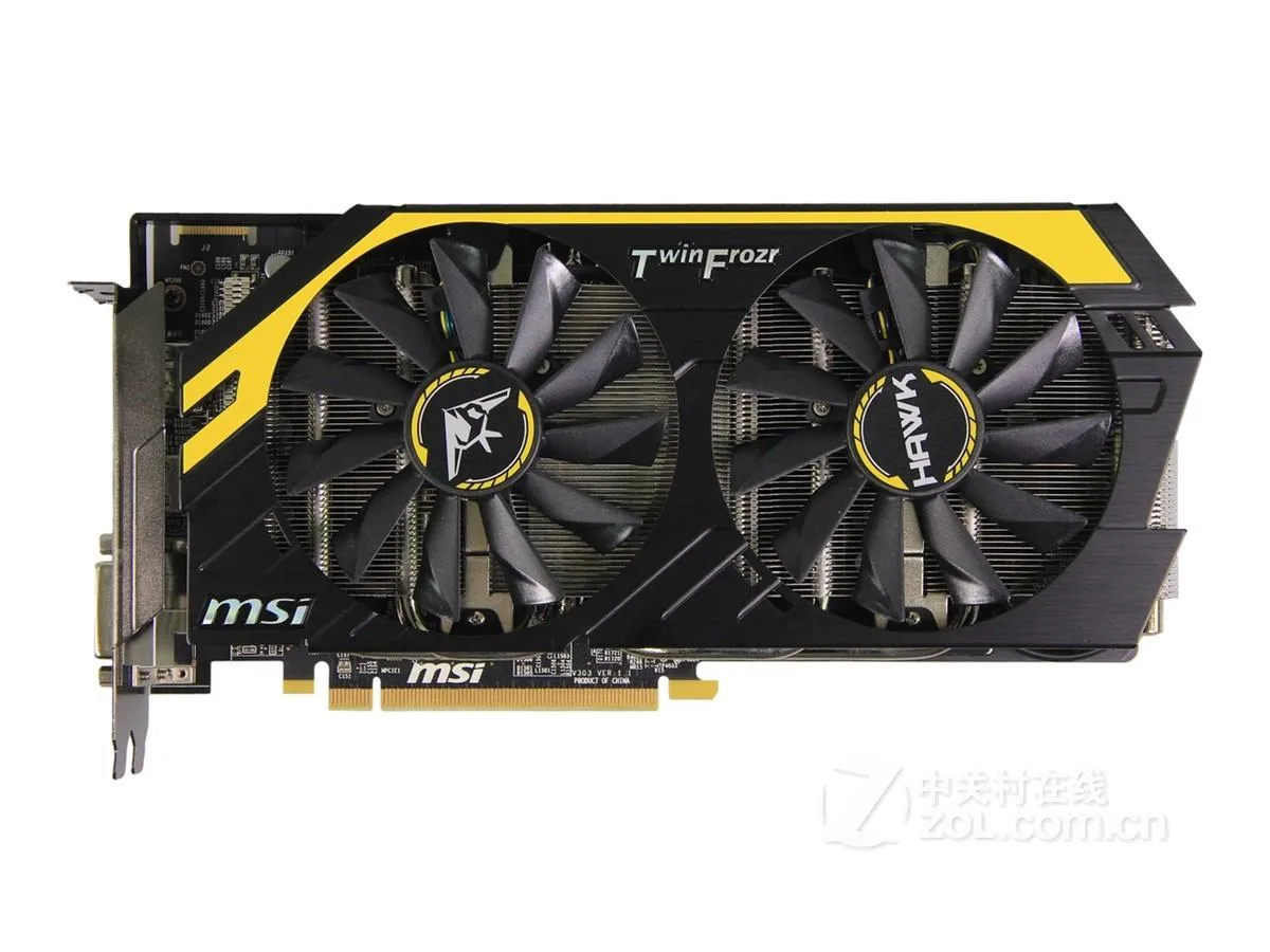 MSI MSI R9 270X HAWK graphics card — product photo