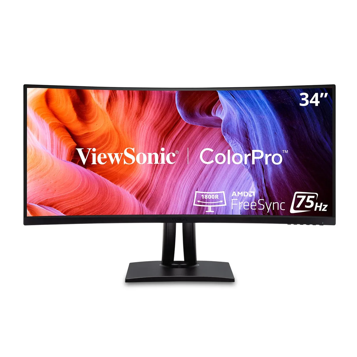 ViewSonic ViewSonic VP3456a 34" 3440x1440 75 Hz Curved Ultrawide Monitor — photo du produit