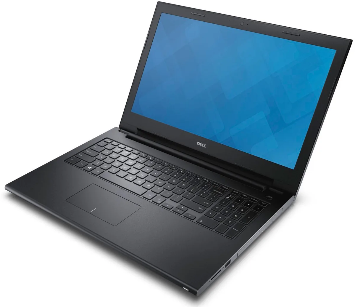 Black Dell Latitude E5540 15.6 inch FHD non-touch laptop closed view