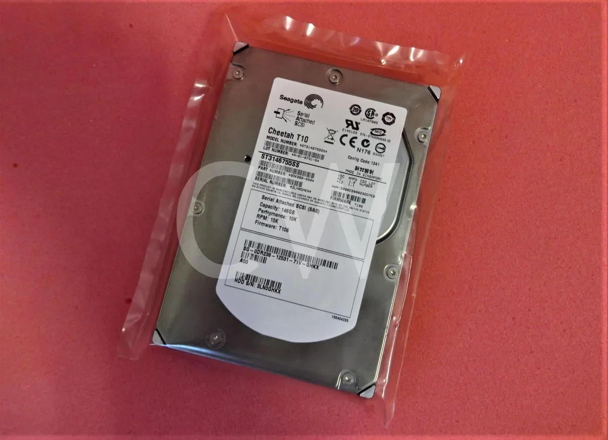 Seagate Seagate Cheetah T10 ST3146755SS 146GB 10000RPM SAS 3.5" internal hard drive — 商品写真