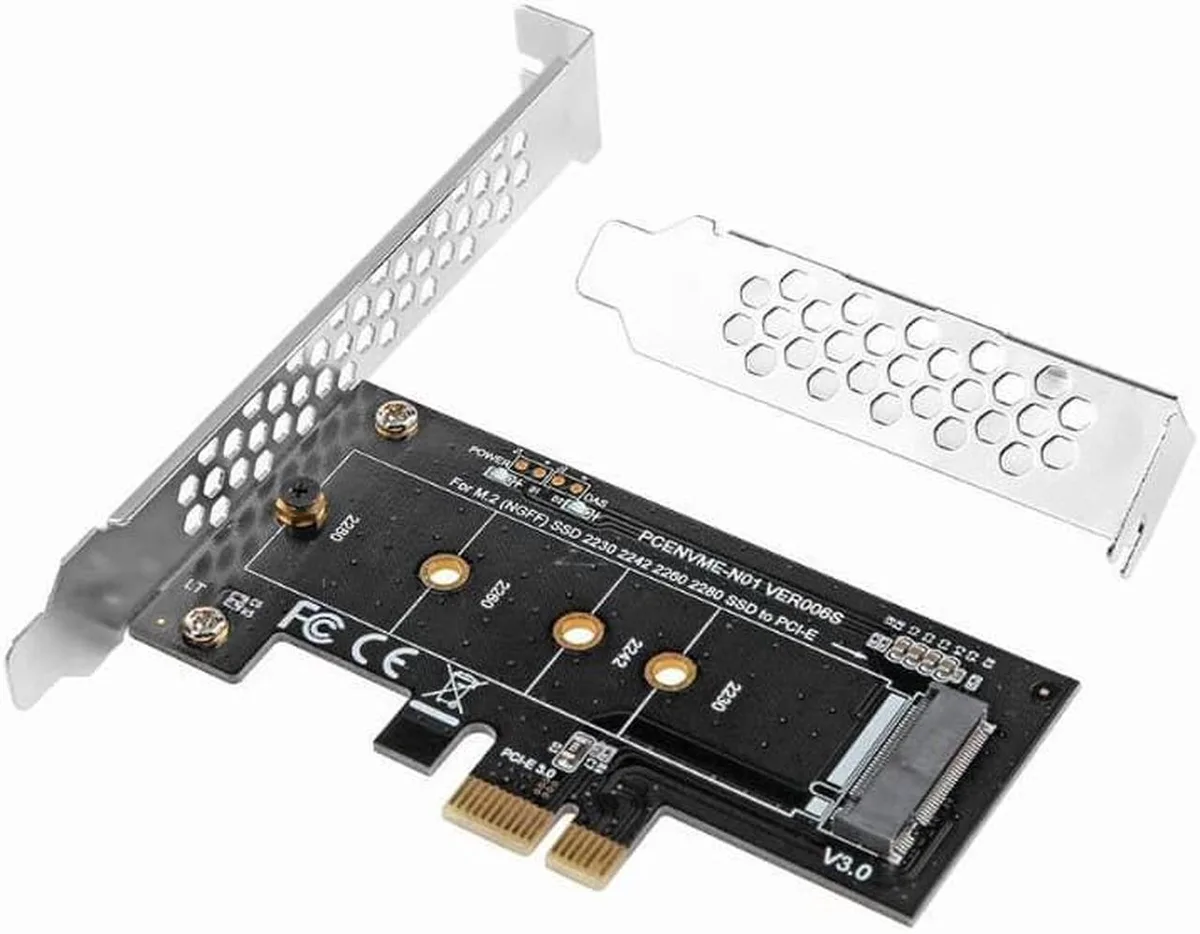 Vszerda Vszerda M.2 NVME Adapter PCIe 3.0 X1 Expansion Card M Key — foto produk