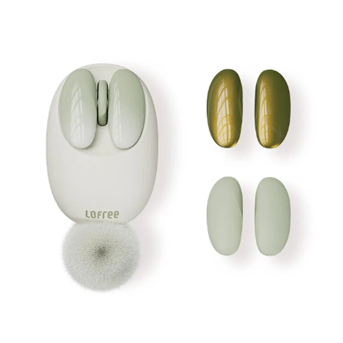 Lofree Lofree OE904 gaming mouse 800-3200 DPI 85g Bluetooth 2.4G — product photo