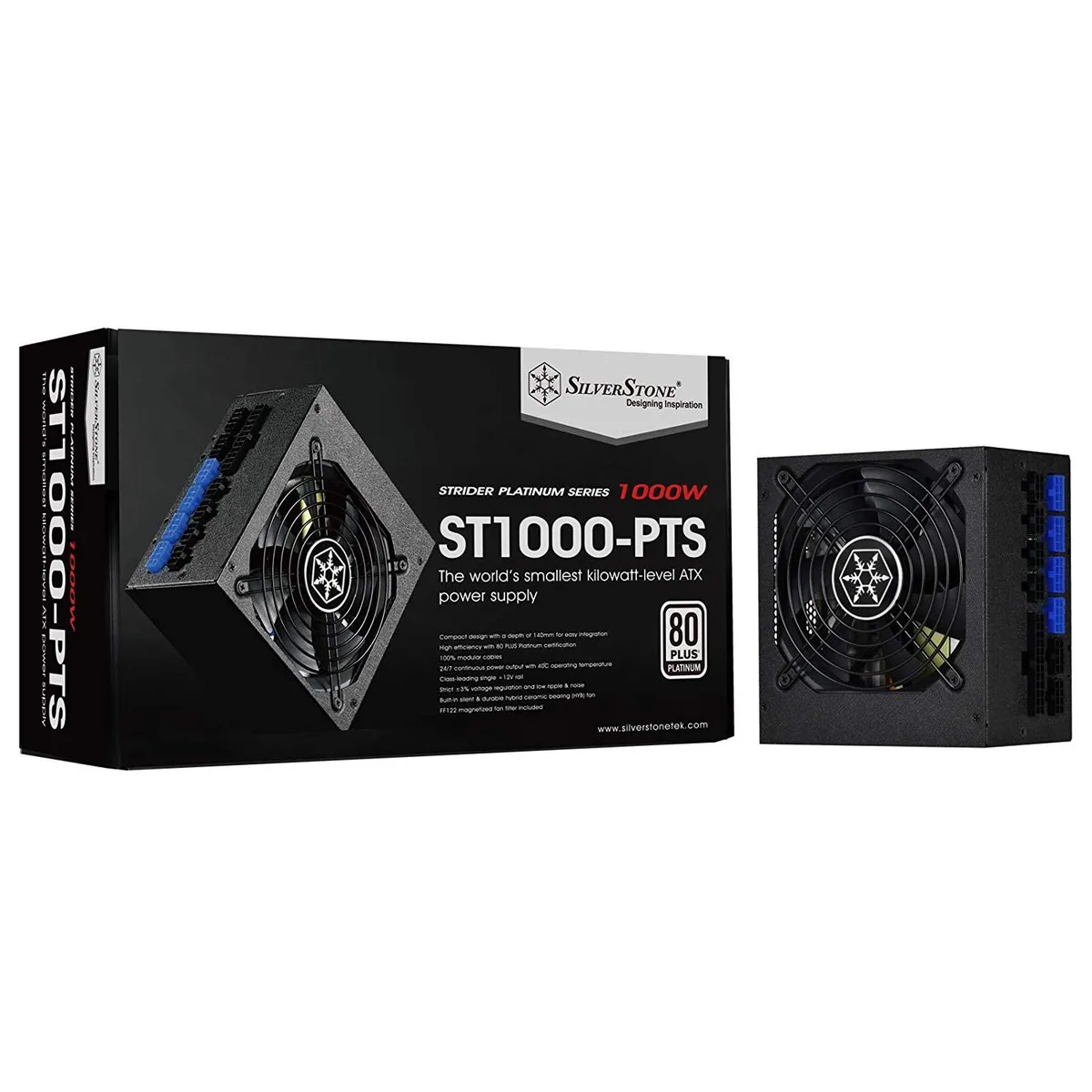 Silverstone Technology Silverstone Technology ST1000-PTS 1000W ATX power supply — product photo