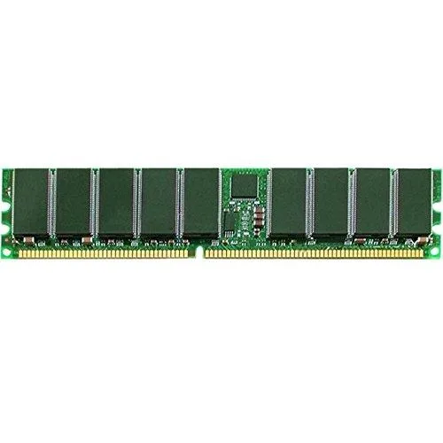 Green 240-pin DDR3 server memory module with black chips and gold contacts