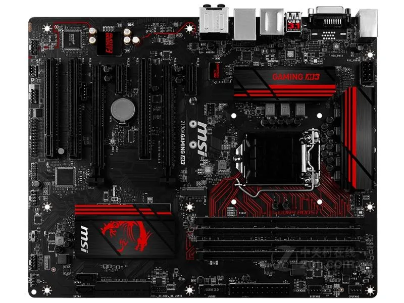 MSI MSI Z170A GAMING M3 Intel Z170 LGA 1151 DDR4 ATX motherboard — photo du produit