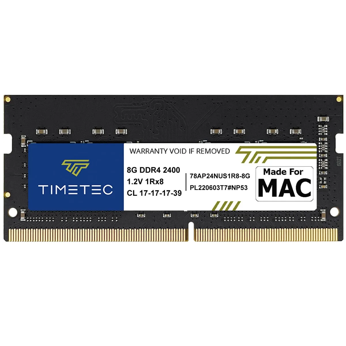 Timetec Timetec MR-H8GD424S2E 8GB DDR4 2400 CL17 SODIMM laptop RAM — ภาพสินค้า